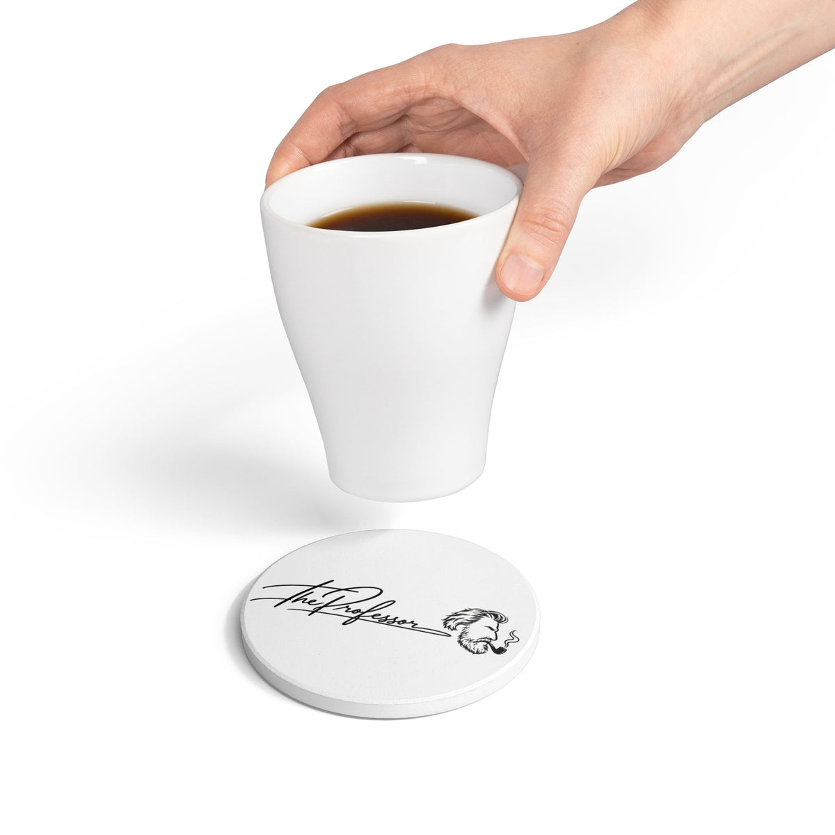 The Professor's Signature Ceramic Coaster