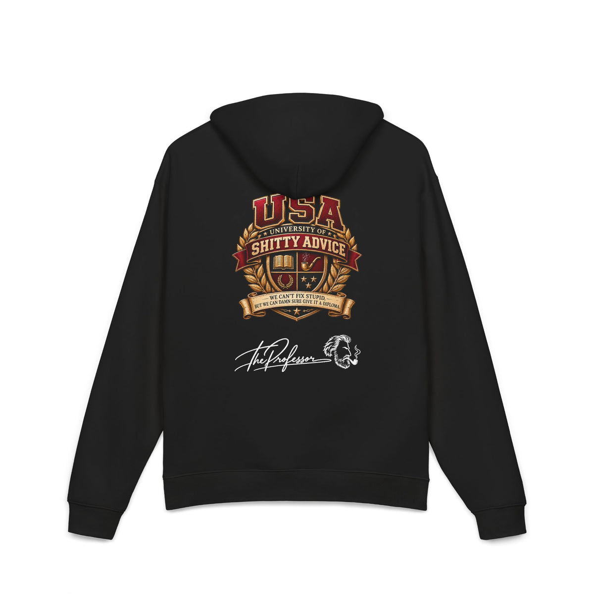 Shitty Advice Now USA Graphic Hoodie
