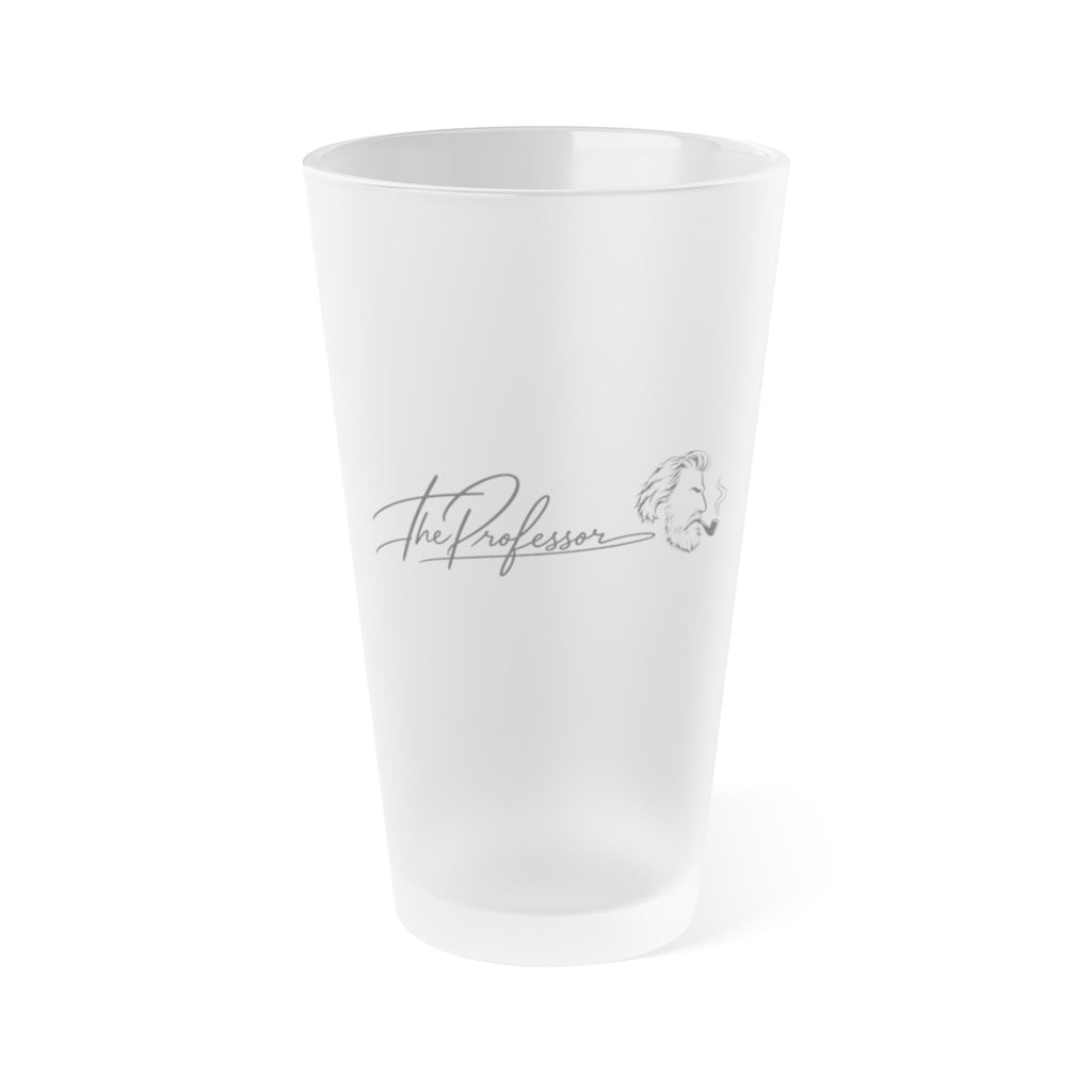 The Professor's Signature Frosted Pint Glass