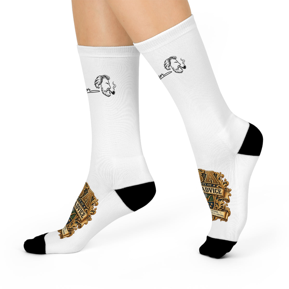 USA — University of Shitty Advice | Official Professor Signature Socks